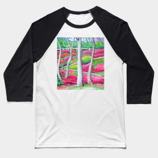 Rhododendron Gardens Baseball T-Shirt